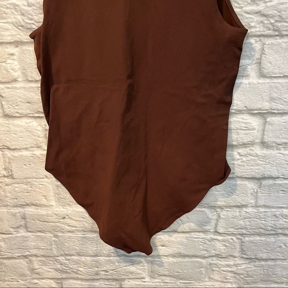 NEW! Fabletics Brin SculptKnit Bodysuit Compression Chicory Coffee - Size 3X - Picture 10 of 14